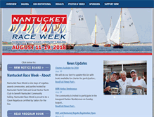 Tablet Screenshot of nantucketraceweek.org